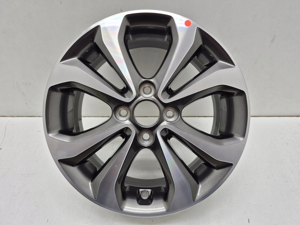 1x Alufelge 15 Zoll 6.0" 4x100 53ET Glanz Graphit 52910-B9300 Hyundai I10 I20 Mg FEL4829990634cl