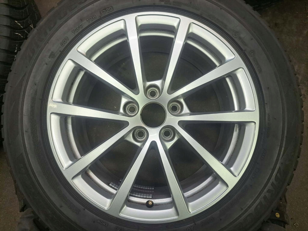 4x Alufelge 17 Zoll 7.5" 5x112 36ET Glanz Silber 4K0601025 Audi A4 A3 I FEL7231185277fo