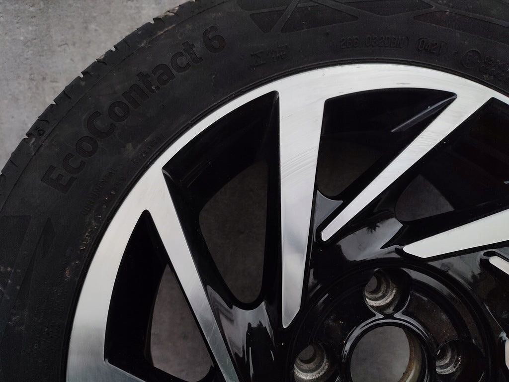 1x Alufelge 15 Zoll 5.5" 4x100 1S0601025BM VW Up Rim Wheel FEL8813312840wd