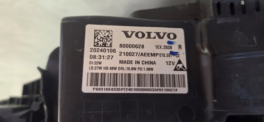 Frontscheinwerfer Volvo 80000628 LED Rechts Scheinwerfer Headlight SCH5632061370pu