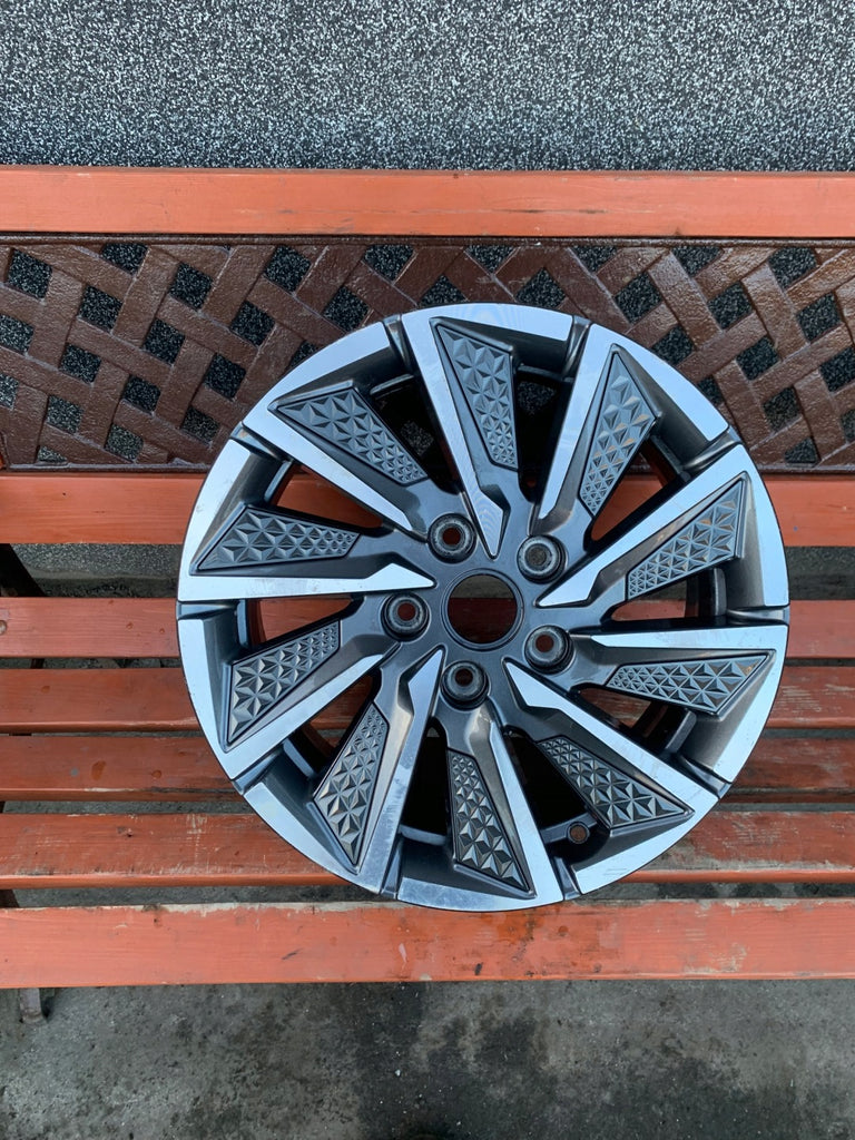 1x Alufelge 16 Zoll 6.5" 5x114.3 50ET Glanz Graphit 52910-G7700 Hyundai Ioniq Mg FEL8315147505rf