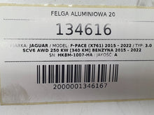 Laden Sie das Bild in den Galerie-Viewer, 1x Alufelge 20 Zoll 8.5" 5x108 45ET Glanz Schwarz HK8M1007HA Jaguar F-Pace X761 FEL9213799851af