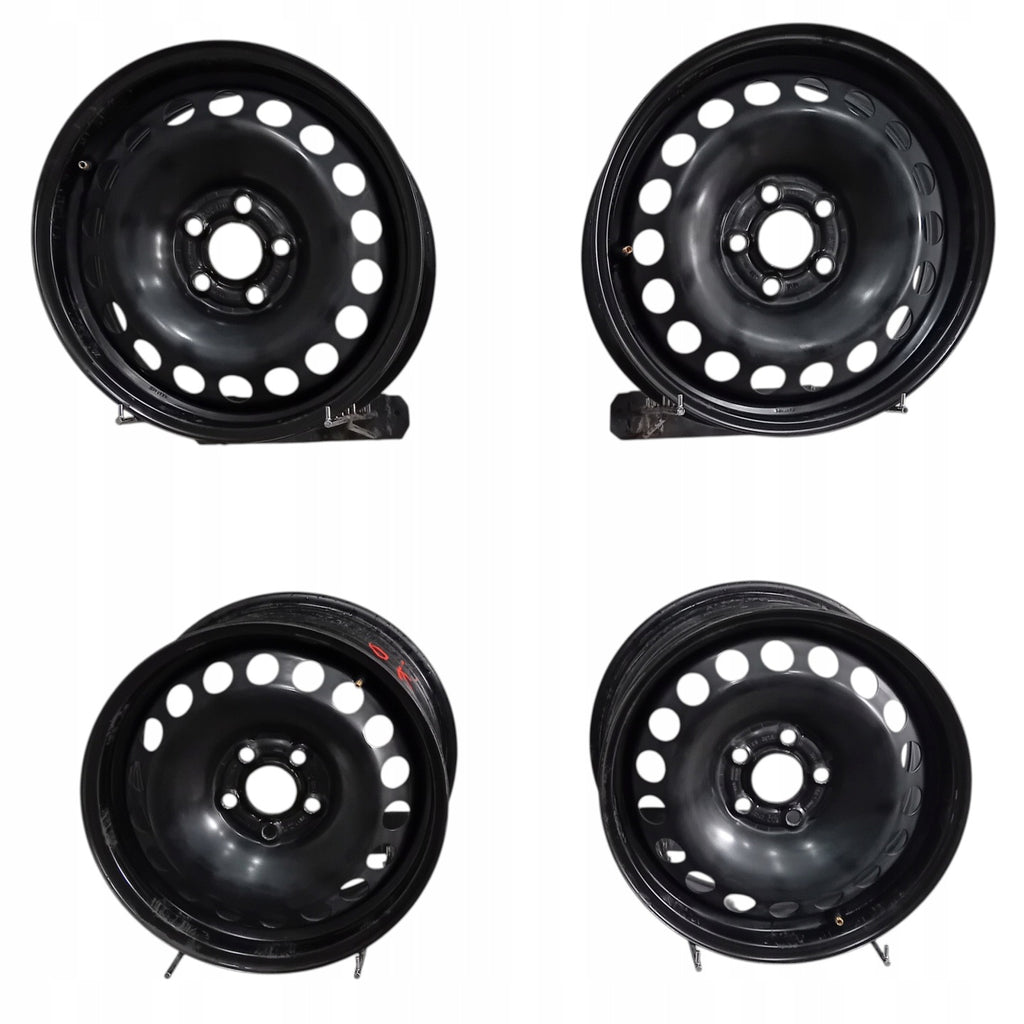 4x Alufelge 15 Zoll 5.5" 5x100 40ET 2Q0601027A Skoda Fabia I Polo Rim Wheel FEL1619052367ul