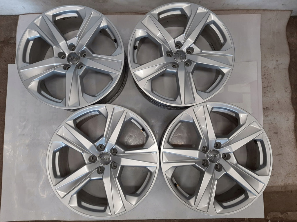4x Alufelge 19 Zoll 8.0" 5x112 27ET Glanz Silber 4K8601025J Audi A6 C8 Allroad FEL8282643390bi