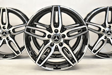 Laden Sie das Bild in den Galerie-Viewer, 4x Alufelge 18 Zoll 7.5&quot; 5x112 52ET Glanz Schwarz A1764010700 Mercedes-Benz Vito