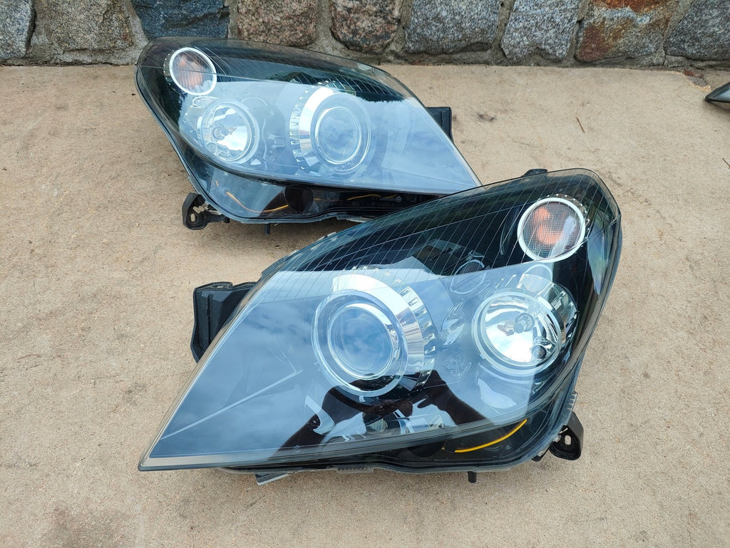 Frontscheinwerfer Opel Astra H 93178637L Xenon Links Scheinwerfer Headlight