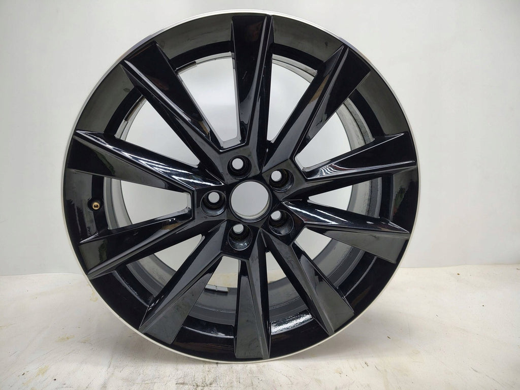 1x Alufelge 17 Zoll 7.0" 5x100 46ET Glanz Graphit 5JJ601025A Skoda Fabia I FEL7860636194st