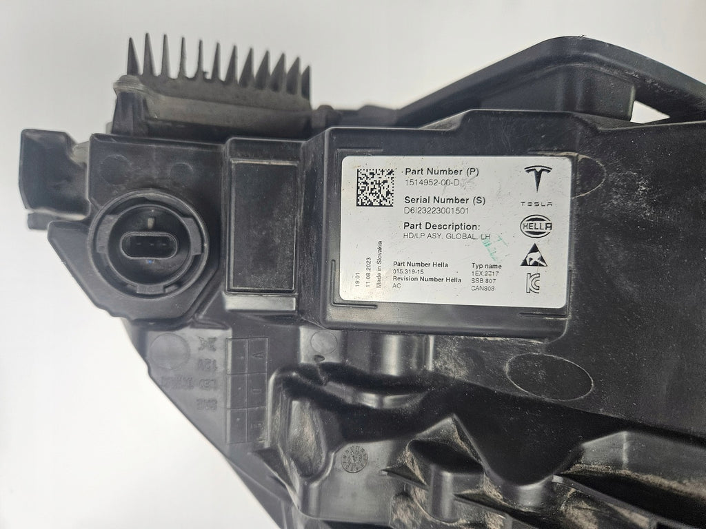 Frontscheinwerfer Tesla Model 3 1514952-00-D Full LED Links Headlight SCH4507023151vy