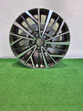 Laden Sie das Bild in den Galerie-Viewer, 1x Alufelge 18 Zoll 7.0" 5x114.3 51ET Glanz Schwarz 52910-D7320 Hyundai I Mg FEL3389690455te