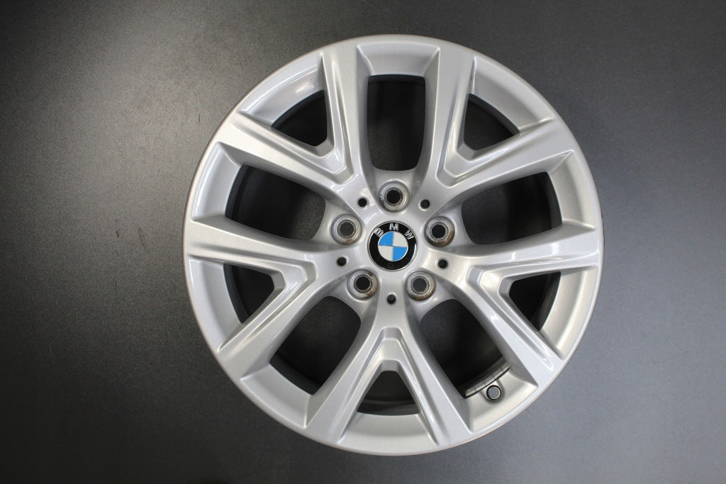 4x Alufelge 17 Zoll 6.5" 5x112 39ET Glanz Silber 6856076 BMW F39 X1 F48 FEL7055351785ku