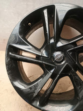 Load image into Gallery viewer, 1x Alufelge 17 Zoll 7.0" 4x100 44ET Glanz Schwarz 13380639 Opel Corsa E FEL8409997240gx