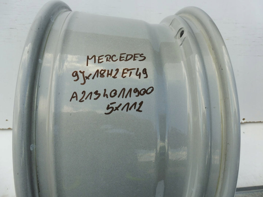 1x Alufelge 18 Zoll 9.0" 5x112 49ET A2134011900 Mercedes-Benz Rim Wheel FEL1824929561tk