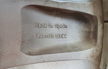 Laden Sie das Bild in den Galerie-Viewer, 1x Alufelge 17 Zoll 7.0&quot; 4x100 44ET Matt Grau 13341735 Opel Corsa D Rim Wheel