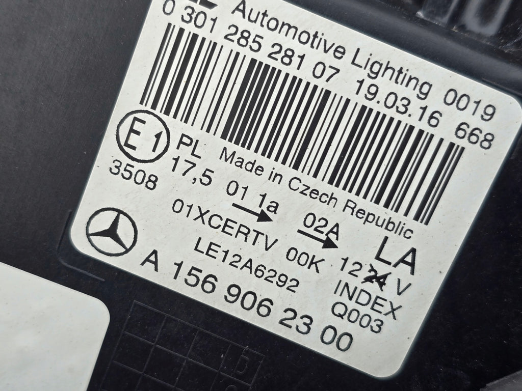 Frontscheinwerfer Mercedes-Benz Gla A1569062300 Links Scheinwerfer Headlight SCH4234768854zt
