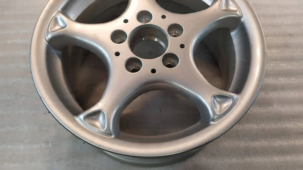 1x Alufelge 15 Zoll 7.0" 5x112 37ET Glanz Silber A2024011702 Mercedes-Benz W204