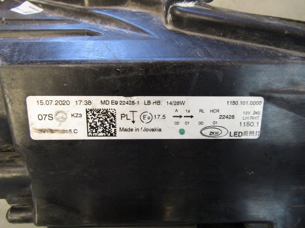 Frontscheinwerfer Skoda Superb III LED Links Scheinwerfer Headlight