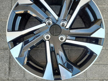 Laden Sie das Bild in den Galerie-Viewer, 1x Alufelge 17 Zoll 6.5" 4x108 32ET Glanz Schwarz 9828186080 Peugeot 2008 FEL6892045290ck