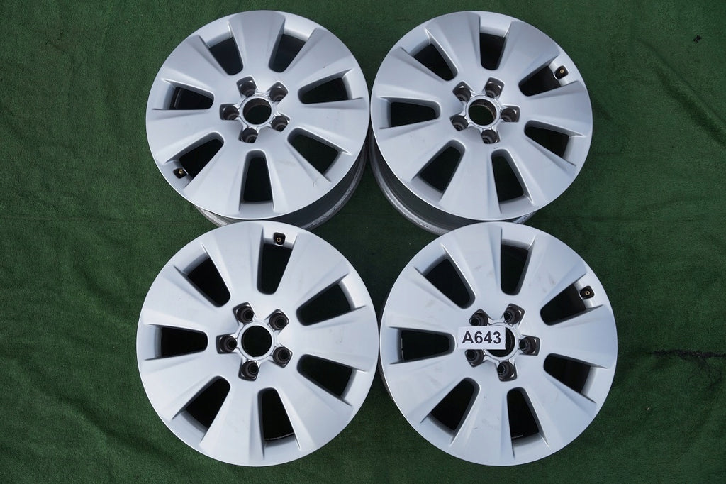 4x Alufelge 17 Zoll 7.5" 5x112 45ET Audi A4 B8 Rim Wheel FEL1319033128td