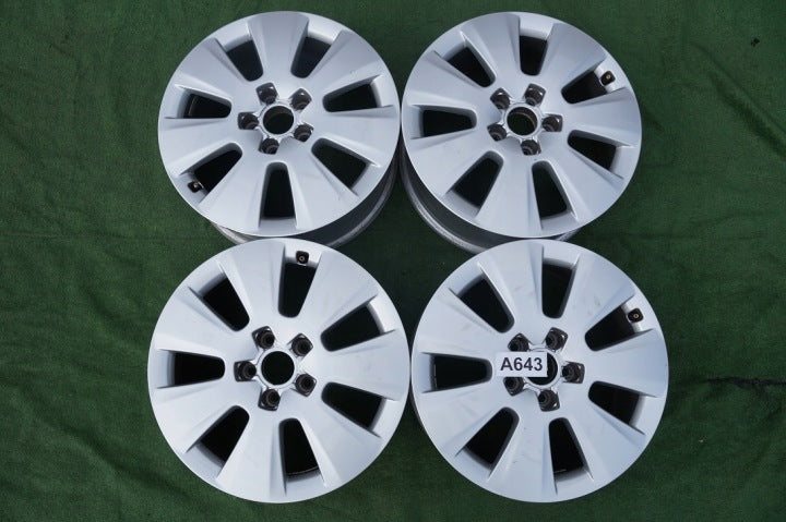 4x Alufelge 17 Zoll 7.5" 5x112 45ET Audi A4 B8 Rim Wheel FEL1319033128td