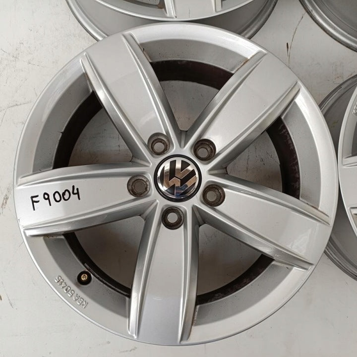 4x Alufelge 16 Zoll 6.0" 5x112 43ET 2GA601025Q Seat Ateca Karoq T-Roc Rim Wheel FEL1615103886pp