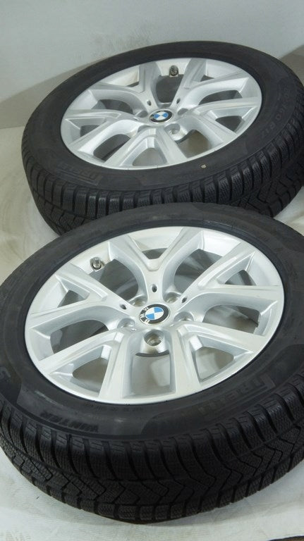 4x Alufelge 17 Zoll 6.5" 5x112 39ET Glanz Silber 6856076 BMW 4 Rim Wheel FEL8157880037sf