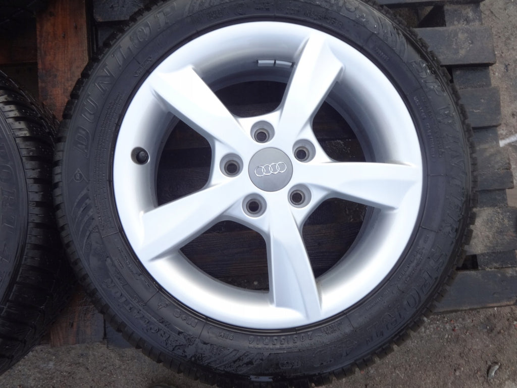 4x Alufelge 16 Zoll 6.0" 5x112 8VO071496 Audi B5 C5 Rim Wheel FEL7272722111oo