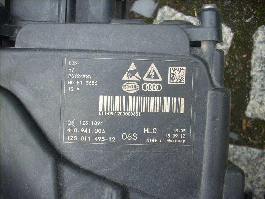 Frontscheinwerfer Audi A8 4H0941006 Xenon Rechts Scheinwerfer Headlight