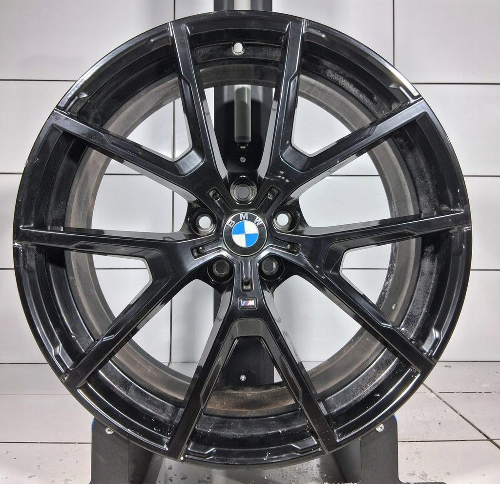 1x Alufelge 20 Zoll 8.0" 5x112 26ET Glanz Schwarz 8097240 BMW G14 G15 Rim Wheel FEL2893424325tk