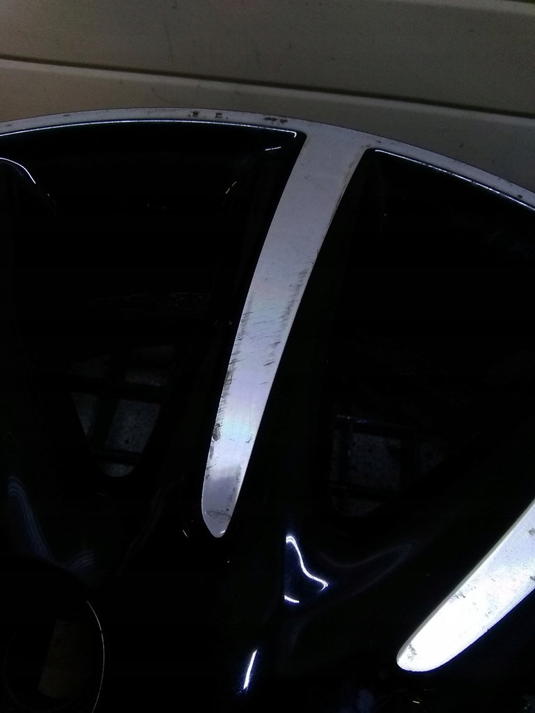 1x Alufelge 15 Zoll 4.5" 4x100 35ET Glanz Schwarz PW457-0H003 Toyota Aygo