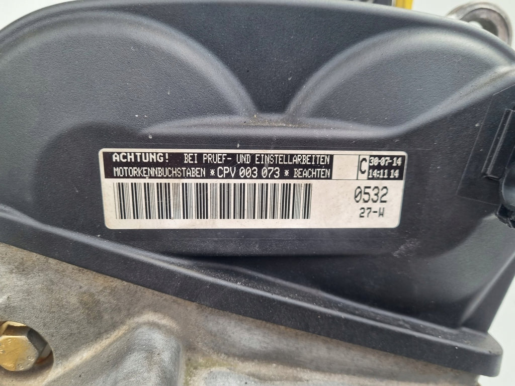 Motor VW Golf VII CPVB CZCA 1.4 TSI 125PS 92kW 2012 Benzin Engine Unkomplett