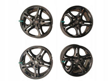Laden Sie das Bild in den Galerie-Viewer, 4x Alufelge 17 Zoll 7.0" 5x114.3 46ET Matt Silber 52910-2C200 Hyundai Coupe FEL1830434812gu