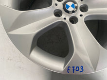 Load image into Gallery viewer, 1x Alufelge 19 Zoll 9.0" 5x120 18ET Glanz Silber 6774894 BMW X5 E70 Rim Wheel FEL2123701040wa