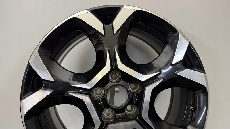1x Alufelge 18 Zoll 7.5" 5x108 49ET Glanz Schwarz 9842920877 Citroën I Rim Wheel FEL2471538294ma