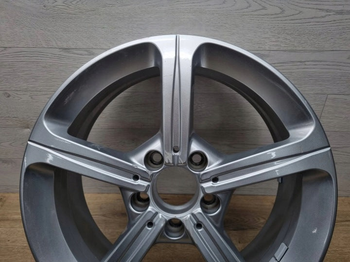 1x Alufelge 17 Zoll 6.5" 5x112 44ET Glanz Silber A1774011200 Mercedes-Benz W177 FEL2976120087ag