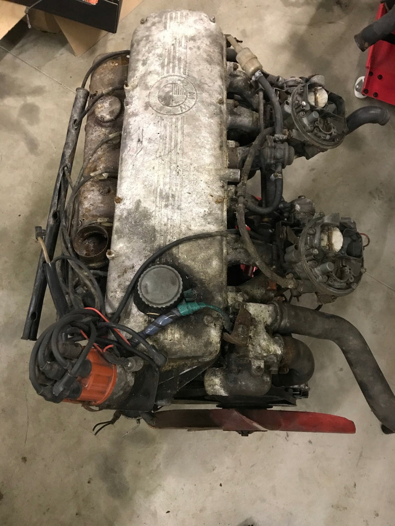 Motor BMW E9 M30B25V 2.5 Benzin Engine Unkomplett