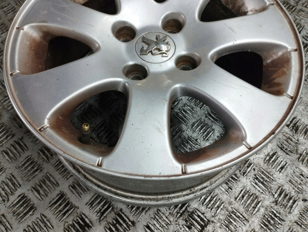 1x Alufelge 15 Zoll 4x108 711560 Peugeot 307 Rim Wheel FEL2393766066jp