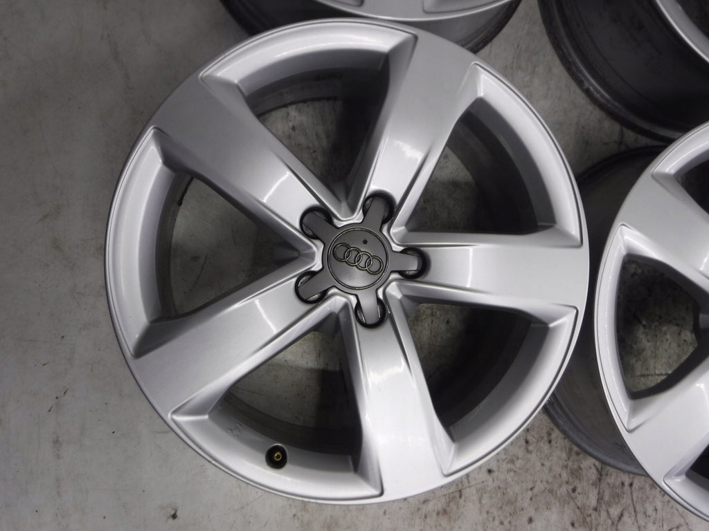 4x Alufelge 18 Zoll 7.5" 5x112 37ET Glanz Silber 4G0601025 Audi A4 A3 Rim Wheel FEL5703706151sr