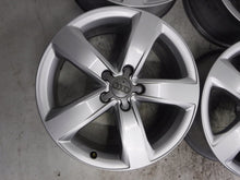 Load image into Gallery viewer, 4x Alufelge 18 Zoll 7.5" 5x112 37ET Glanz Silber 4G0601025 Audi A4 A3 Rim Wheel FEL5703706151sr
