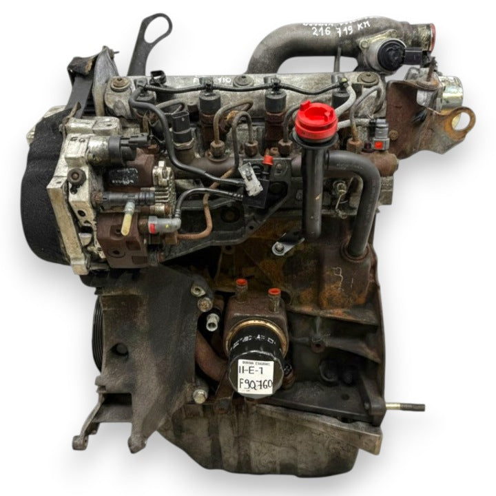 Motor Nissan Primastar F9Q760 1.9 DCI.CDTI 101PS 74kW 213TKm Diesel Komplett MOT5516715344bz