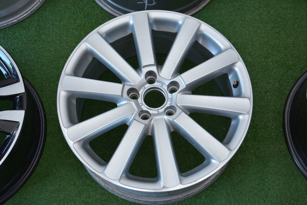 1x Alufelge 18 Zoll 7.5" 5x112 40ET Glanz Silber 1T0601025H Vw Rim Wheel