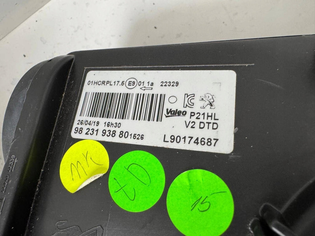 Frontscheinwerfer Peugeot 2008 208 II 9823193880 Rechts Scheinwerfer Headlight