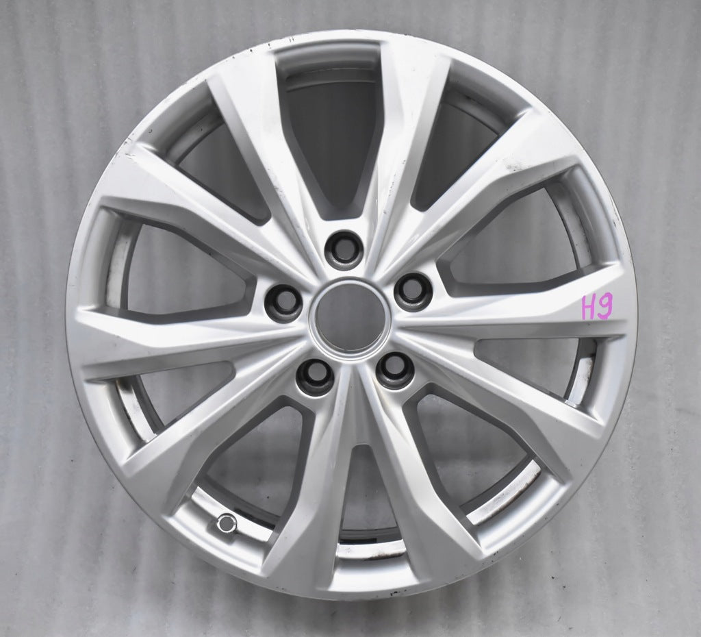 1x Alufelge 17 Zoll 6.5" 5x112 49ET Glanz Silber 2K7601025A VW Caddy V Rim Wheel FEL8907224053ne