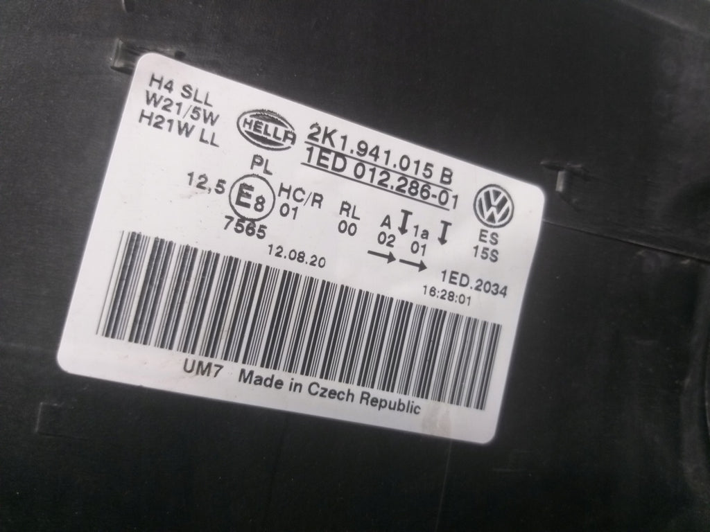 Frontscheinwerfer VW Caddy 2K5941015B LED Links Scheinwerfer Headlight SCH9130757505mx