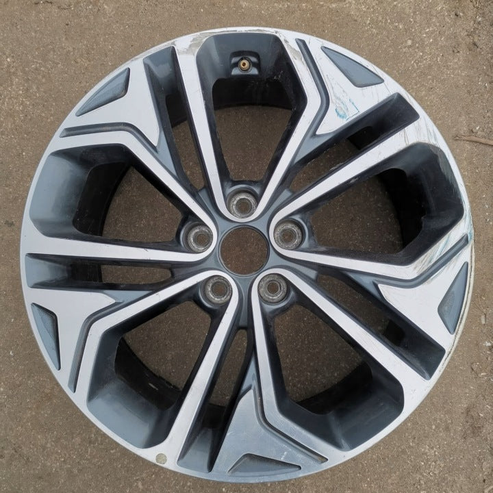 1x Alufelge 19 Zoll 8.0" 5x114.3 51ET 52910S1330 Hyundai Santa I Fe Rim Wheel FEL3715825718at