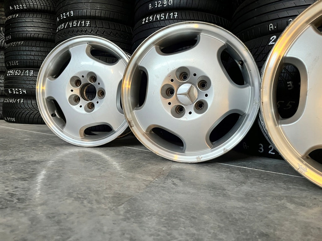 4x Alufelge 16 Zoll 7.5" 5x112 41ET A2104010402 Mercedes-Benz W124 W203 W210 FEL4136213333xt