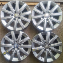 Load image into Gallery viewer, 4x Alufelge 16 Zoll 6.5" 5x112 49ET Glanz Silber A2464010500 Mercedes-Benz FEL3219803090zl