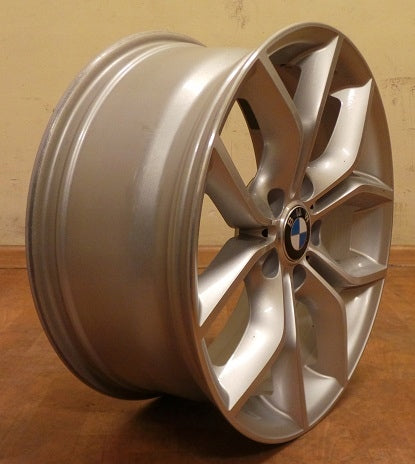 1x Alufelge 18 Zoll 8.0" 5x120 43ET Matt Silber 6787579 BMW F26 X3 F25 Mg FEL1714647244jm