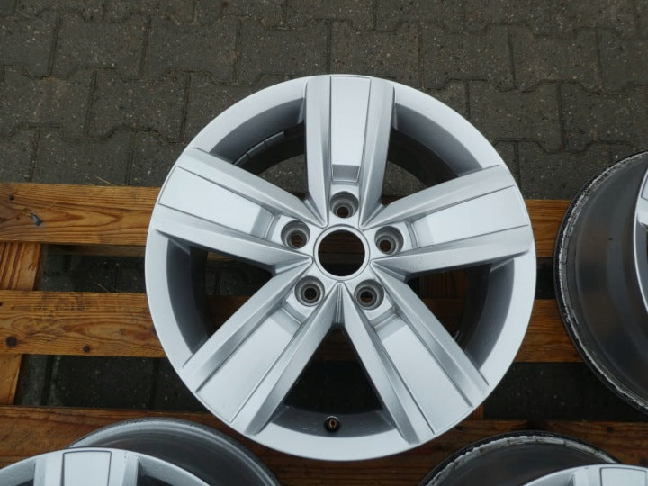 4x Alufelge 17 Zoll 7.0" 5x120 55ET 7E0601025P VW T6 T5 Rim Wheel FEL5828987534rj