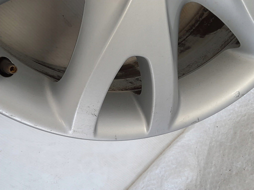 1x Alufelge 17 Zoll 7.0" 5x114.3 40ET Glanz Silber 40300JY02B Renault Rim Wheel