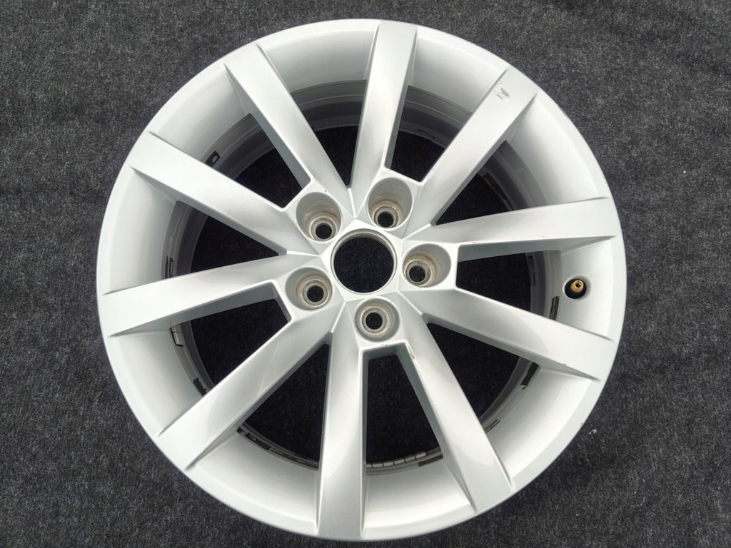 1x Alufelge 16 Zoll 6.0" 5x100 38ET Glanz Silber 657601025B Skoda Scala FEL2515808354wq